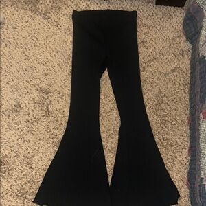 Black Flared Pants